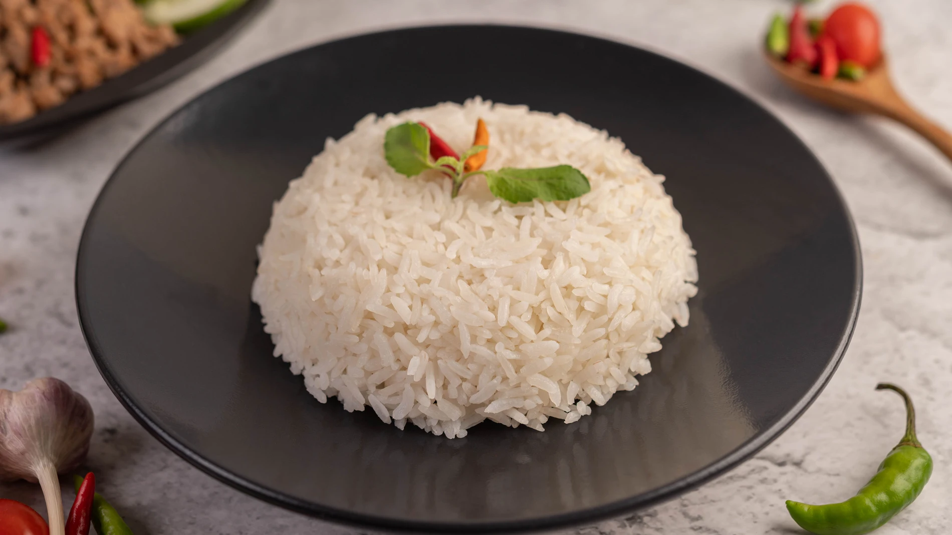 Un plato de arroz, apto para la diarrea. 