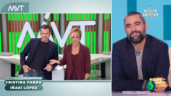La 'pulla' de Iñaki López a Dani Mateo tras imitar a Chiquito de la Calzada: "Otra referencia millennial..." La 'pulla' de Iñaki López a Dani Mateo tras imitar a Chiquito de la Calzada: "Otra referencia millennial..."