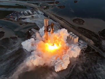 Lanzamiento del segundo vuelo de prueba de Starship