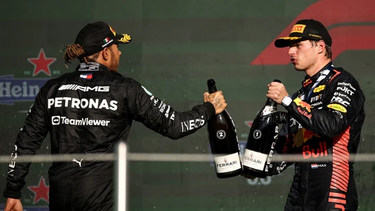 Hamilton y Verstappen Hamilton y Verstappen