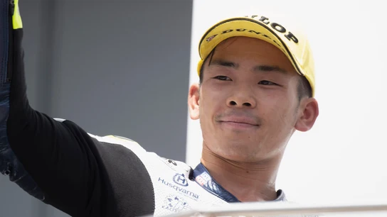 Ayumu Sasaki, piloto de Moto3 Ayumu Sasaki, piloto de Moto3