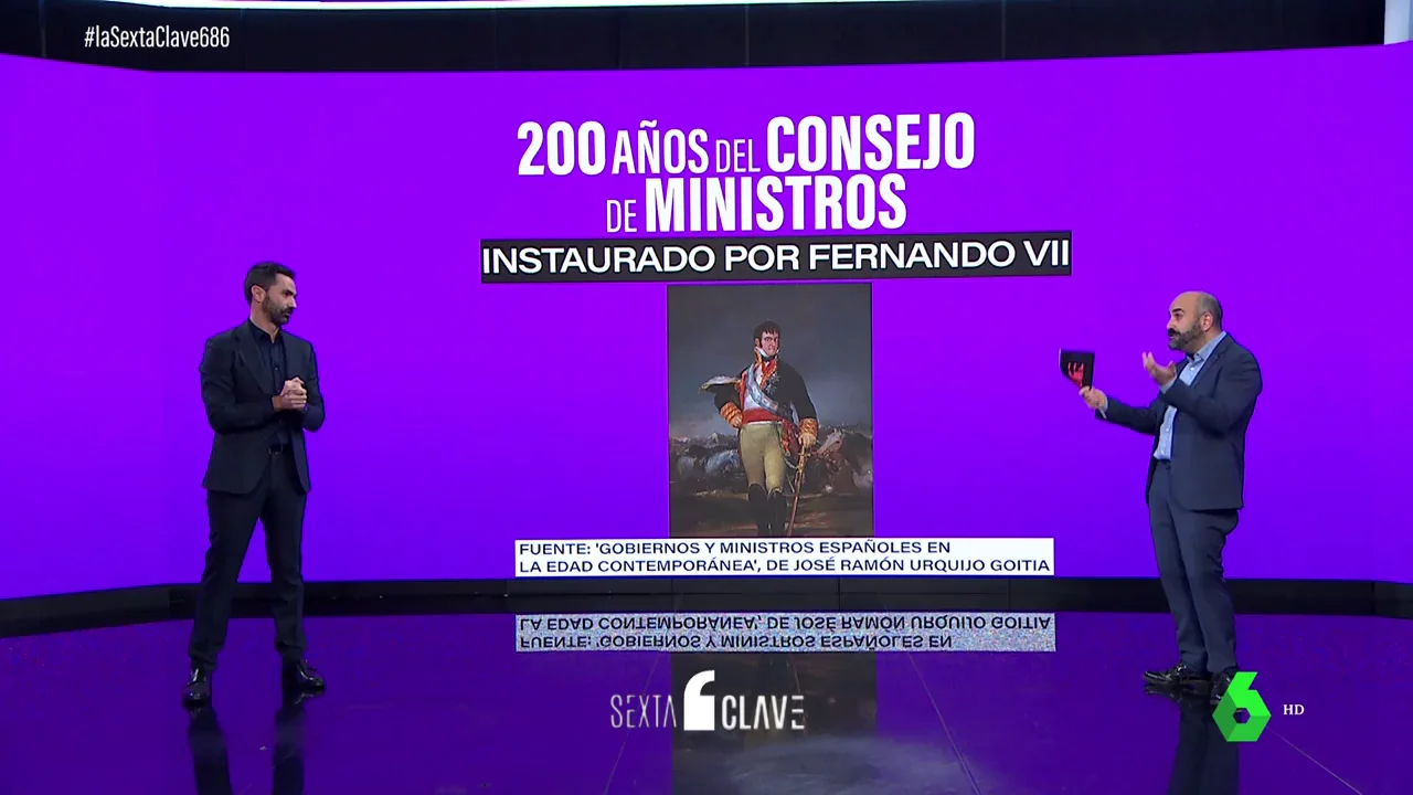 200 años del primer Consejo de Ministros en España: los cambios desde Fernando VII hasta Pedro Sánchez