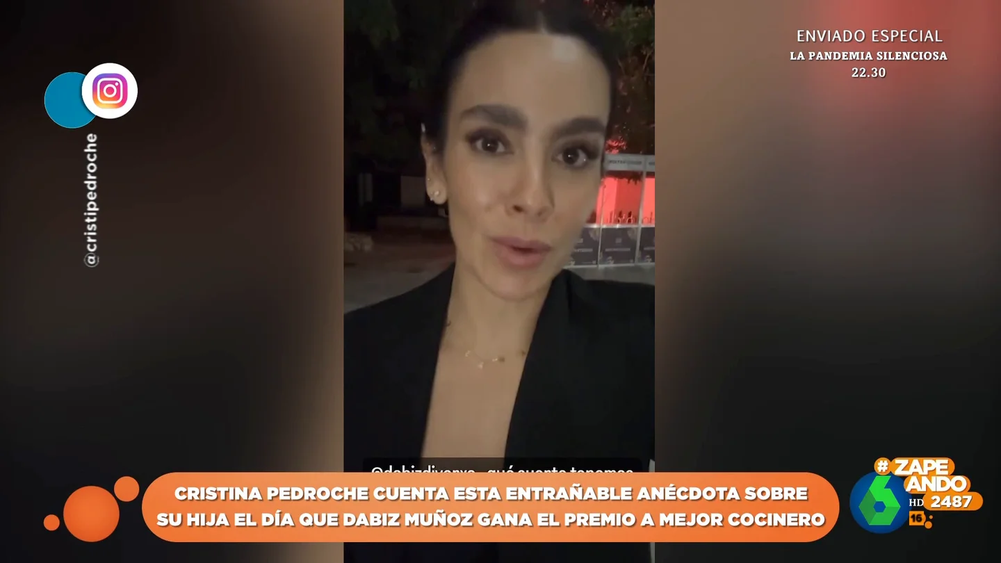 La bonita anécdota de Cristina Pedroche con su hija Laia durante la gala de los Best Chef Awards: "La amo" La bonita anécdota de Cristina Pedroche con su hija Laia durante la gala de los Best Chef Awards: "La amo"