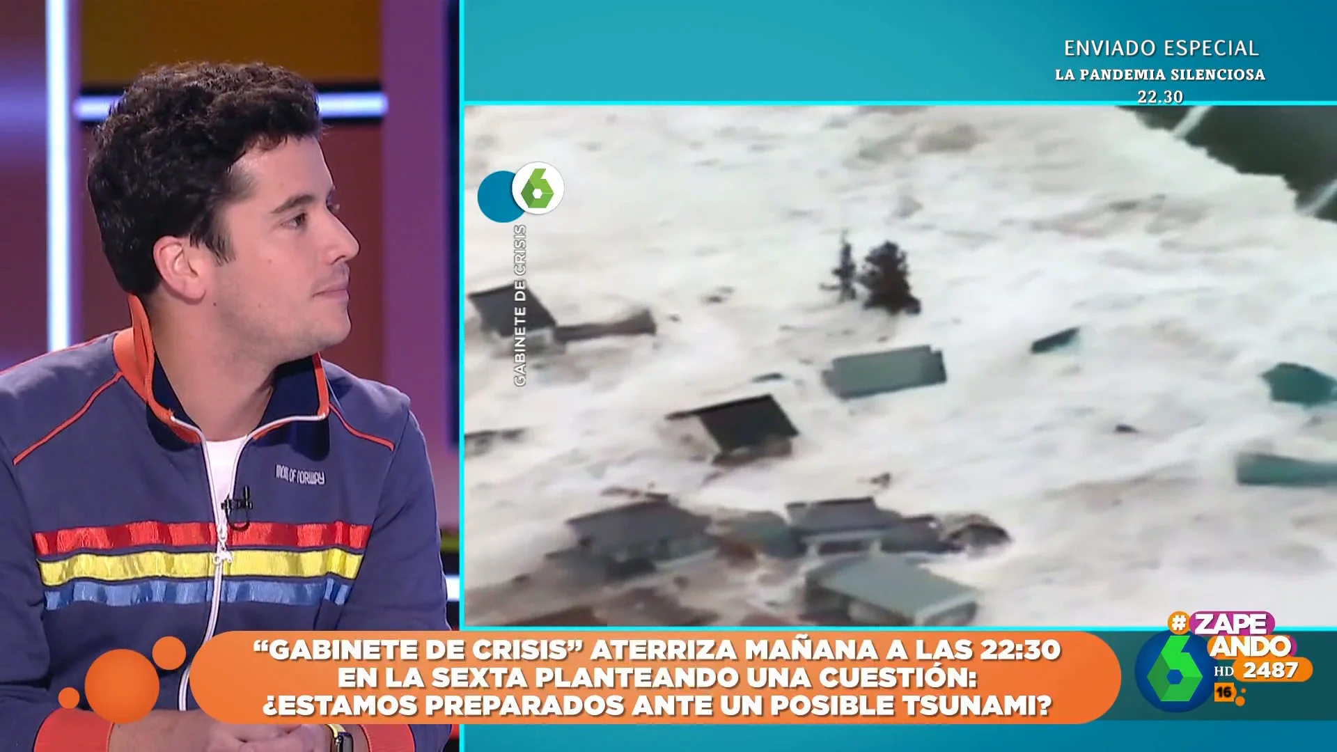 ¿Se podría enfrentar España a un tsunami?: Emilio Doménech lo cuenta en 'Gabinete de crisis'