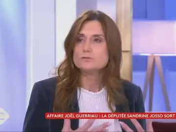 La diputada francesa Sandrine Josso, durante la entrevista en &#39;France 5&#39;.