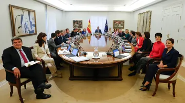 Primer Consejo de Ministros de la nueva legislatura de Sánchez