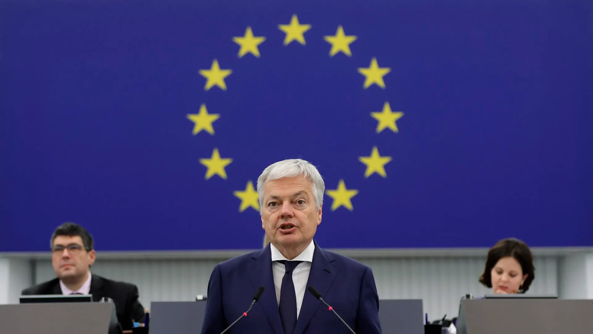 Didier Reynders, comisario europeo de Justicia.