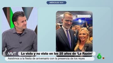 Iñaki López, sobre Belén Esteban en la fiesta de La Razón