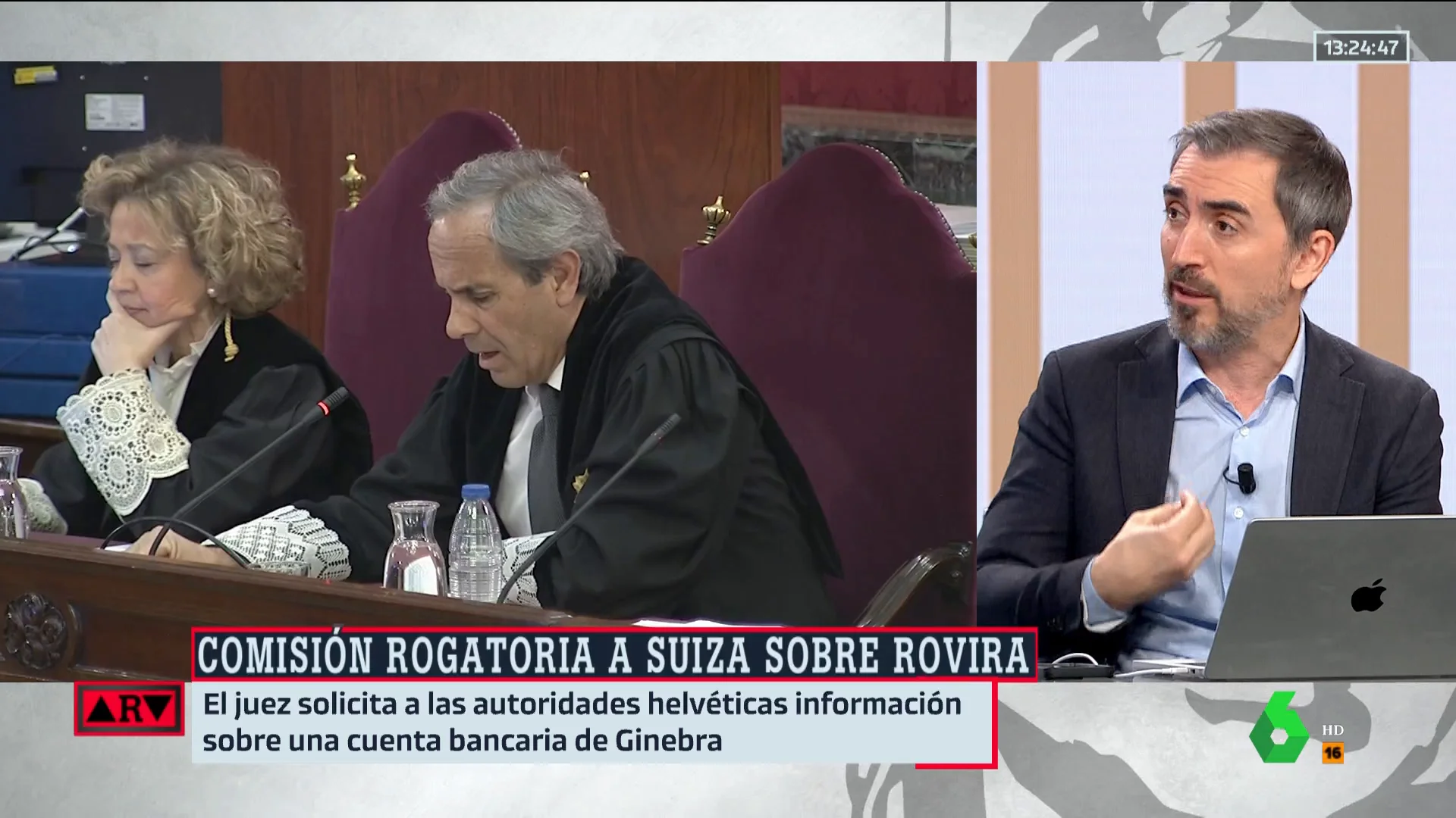 Ignacio Escolar critica la actuación de García Castellón: "Como juez, no puedes opinar de esa manera"