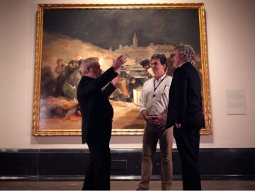Ridley Scott and Joaquin Phoenix visited Goya’s paintings at the Prado before the premiere of ‘Napoleon’