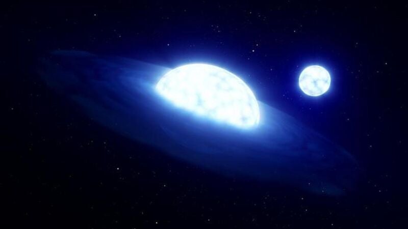 La estrella triple que podría revolucionar la comprensión de la evolución estelar