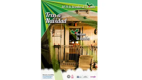 Cartel del Tren de la Navidad 2023 Cartel del Tren de la Navidad 2023