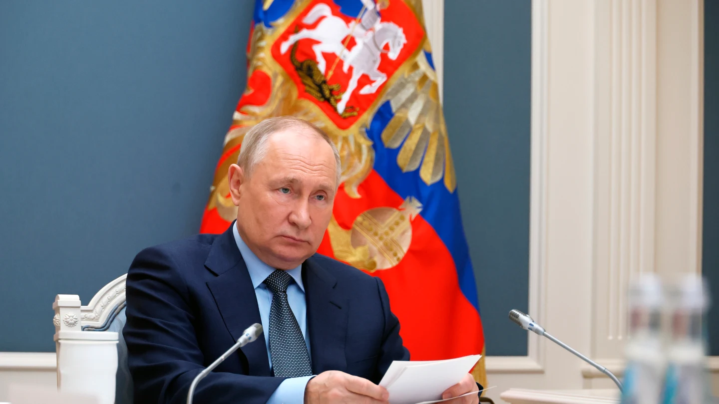 Vladímir Putin, en su intervención durante la cumbre del G20 Vladímir Putin, en su intervención durante la cumbre del G20