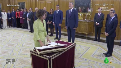 Vídeos manipulados - María Jesús Montero promete su cargo 'a lo Lola Flores' y pide una canción española en Eurovisión Vídeos manipulados - María Jesús Montero promete su cargo 'a lo Lola Flores' y pide una canción española en Eurovisión