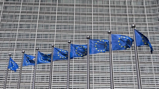 Imagen de archivo de la sede de la Comisión Europea. Imagen de archivo de la sede de la Comisión Europea.