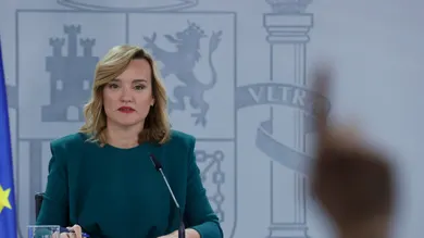 La portavoz del Gobierno y ministra de Educación, Formación Profesional y Deportes, Pilar Alegría. La portavoz del Gobierno y ministra de Educación, Formación Profesional y Deportes, Pilar Alegría.