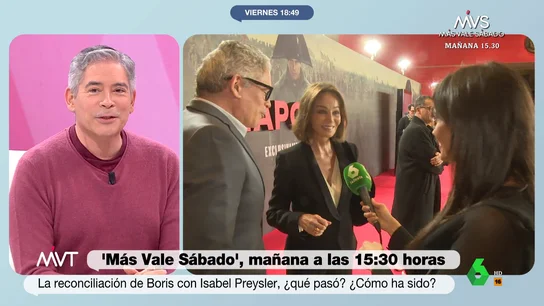 Boris Izaguirre en Más Vale Tarde Boris Izaguirre en Más Vale Tarde