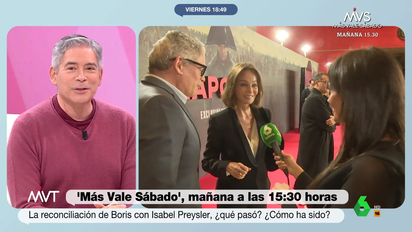 Boris Izaguirre en Más Vale Tarde Boris Izaguirre en Más Vale Tarde