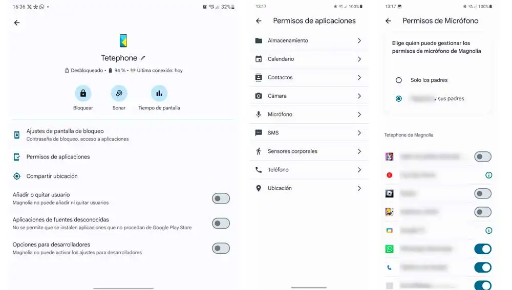 Gestionando los permisos de las aplicaciones Gestionando los permisos de las aplicaciones