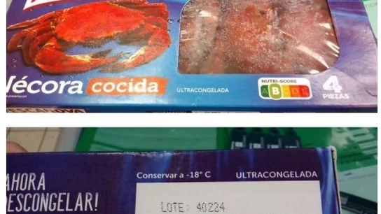 Alerta alimentaria por la presencia de 'Salmonella' en un lote de un producto de Pescanova Alerta alimentaria por la presencia de 'Salmonella' en un lote de un producto de Pescanova
