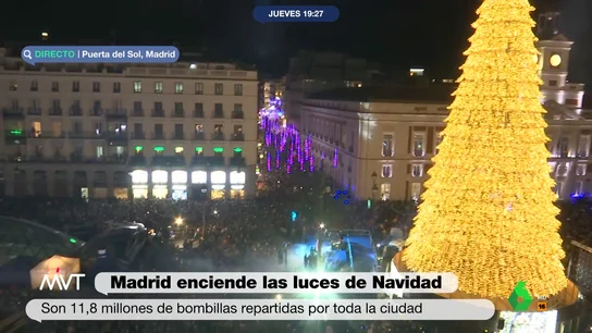 La reacción de Iñaki López al árbol de Navidad de la Puerta del Sol: "Esto lo tiene que estar viendo el alcalde de Vigo" La reacción de Iñaki López al árbol de Navidad de la Puerta del Sol: "Esto lo tiene que estar viendo el alcalde de Vigo"