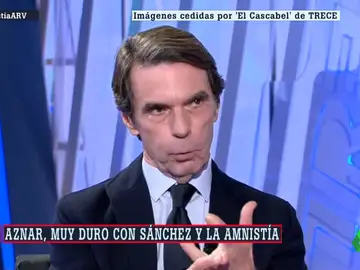 Aznar carga contra Sánchez y tacha su discurso de investidura de &quot;declaración de guerra&quot;