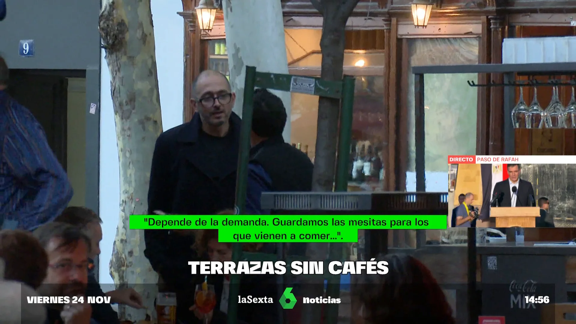 Terrazas en Madrid a la que no les valen los clientes que solo quieren un café: "Hay mucho toca pelotas"