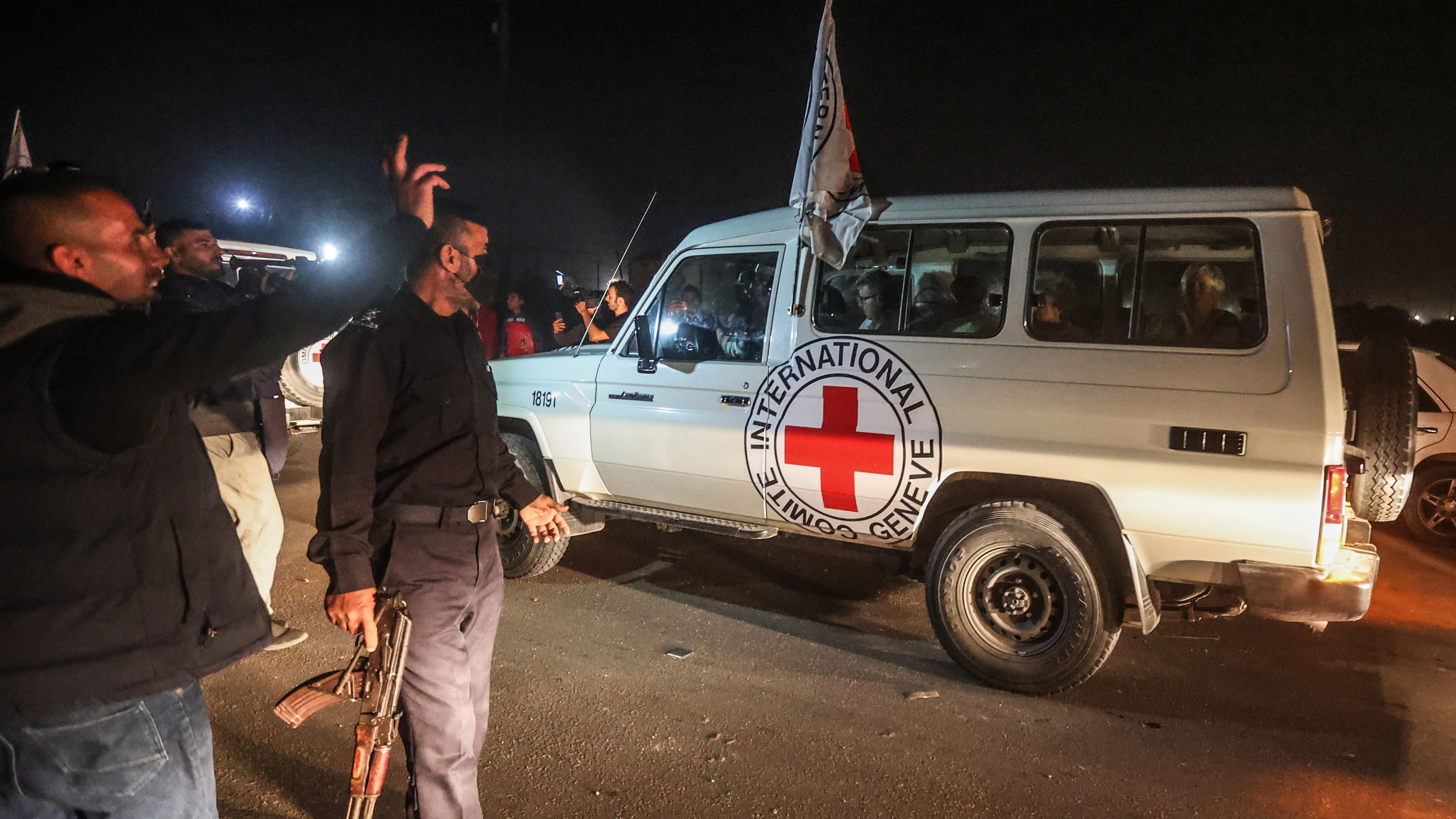 Liberación de rehenes por parte de Hamás