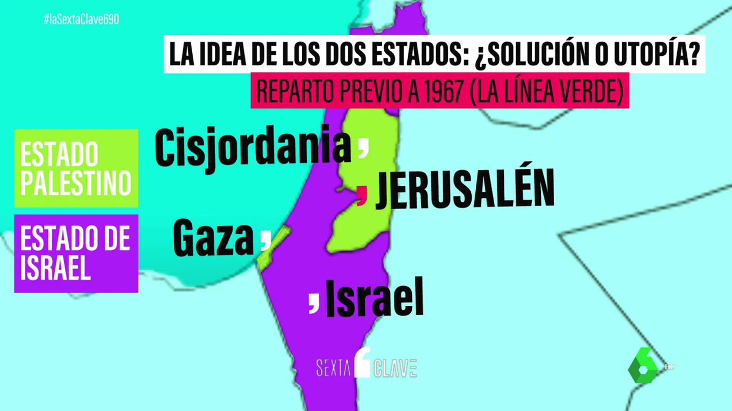 La creación de dos Estados como solución al conflicto entre Israel y Palestina: la propuesta de Sánchez que rechazan en Oriente Medio La creación de dos Estados como solución al conflicto entre Israel y Palestina: la propuesta de Sánchez que rechazan en Oriente Medio