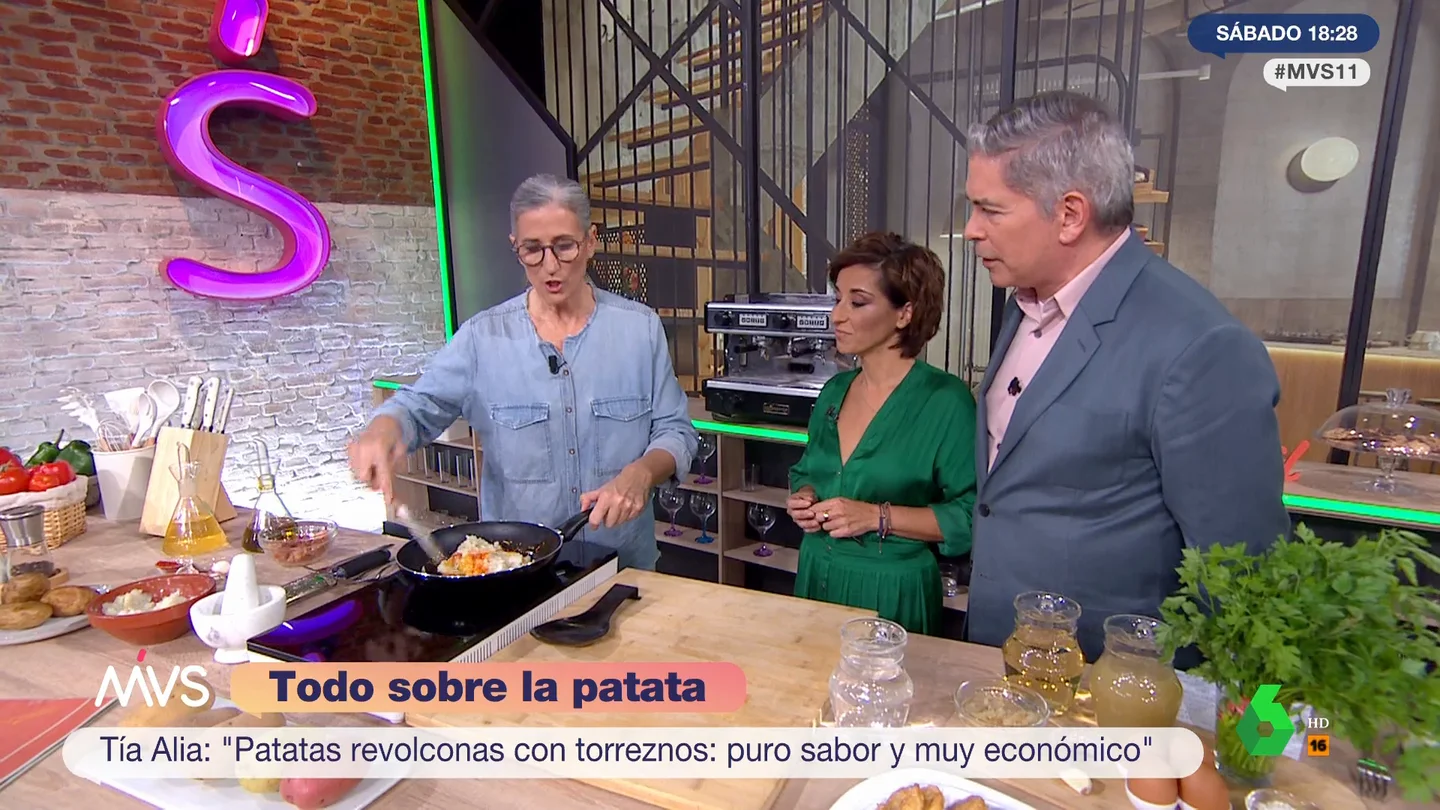 Patatas revolconas con torreznos, receta Patatas revolconas con torreznos, receta