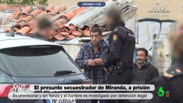 Imagen del detenido por secuestrar y encadenar a una mujer en Burgos