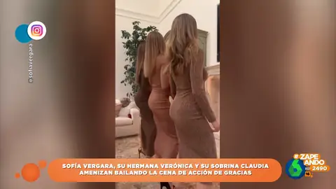 El baile viral de Sofía Vergara en Accion de Gracias