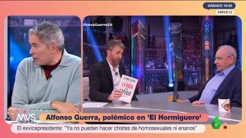 Boris Izaguirre se pregunta por la fijación de Alfonso Guerra con el chiste del homosexual