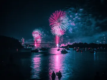 Fuegos artificiales en Sidney Fuegos artificiales en Sidney