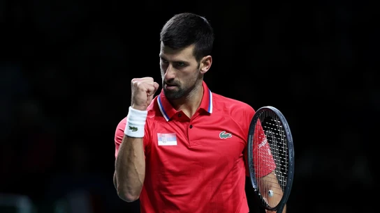 Novak Djokovic, durante un partido Novak Djokovic, durante un partido