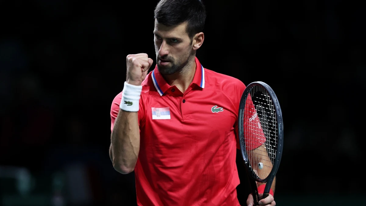 Novak Djokovic, durante un partido