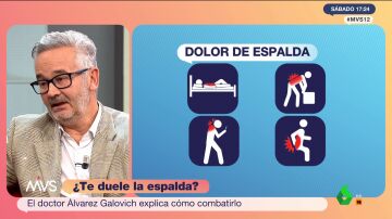 La advertencia del doctor Álvarez Galovich sobre el dolor de espalda: "Es la causa de baja laboral más frecuente en España" 