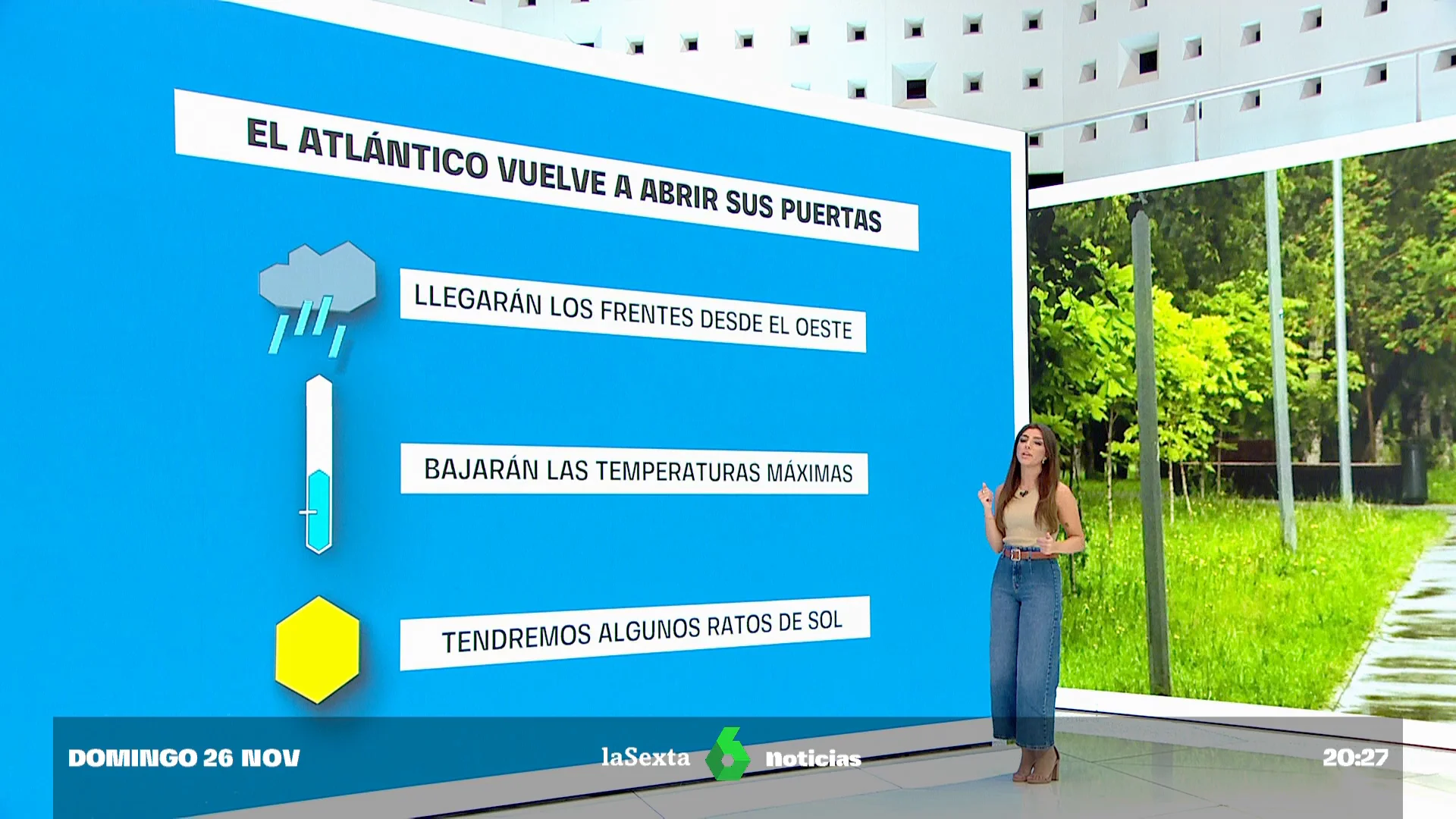 Vuelven las lluvias: llega un tren de frentes con precipitaciones, niebla y bajada de temperaturas máximas