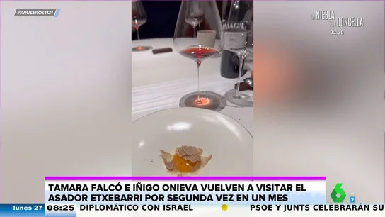 Alfonso Arús alucina con Tamara Falcó e Íñigo Onieva: "Un momento, estoy viendo que se han zampado un..." Alfonso Arús alucina con Tamara Falcó e Íñigo Onieva: "Un momento, estoy viendo que se han zampado un..."
