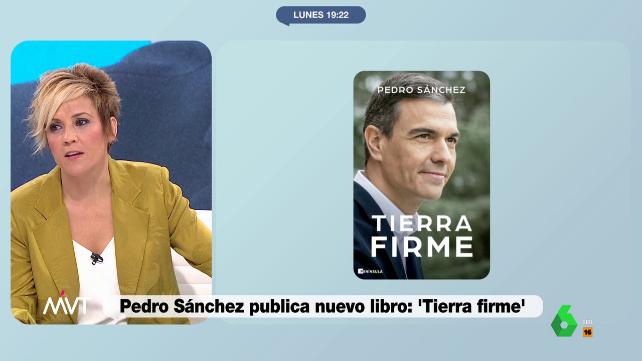 Pedro Sánchez publica su segundo libro, 'Tierra firme
