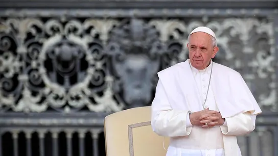 Imagen de archivo del papa Francisco. Imagen de archivo del papa Francisco.