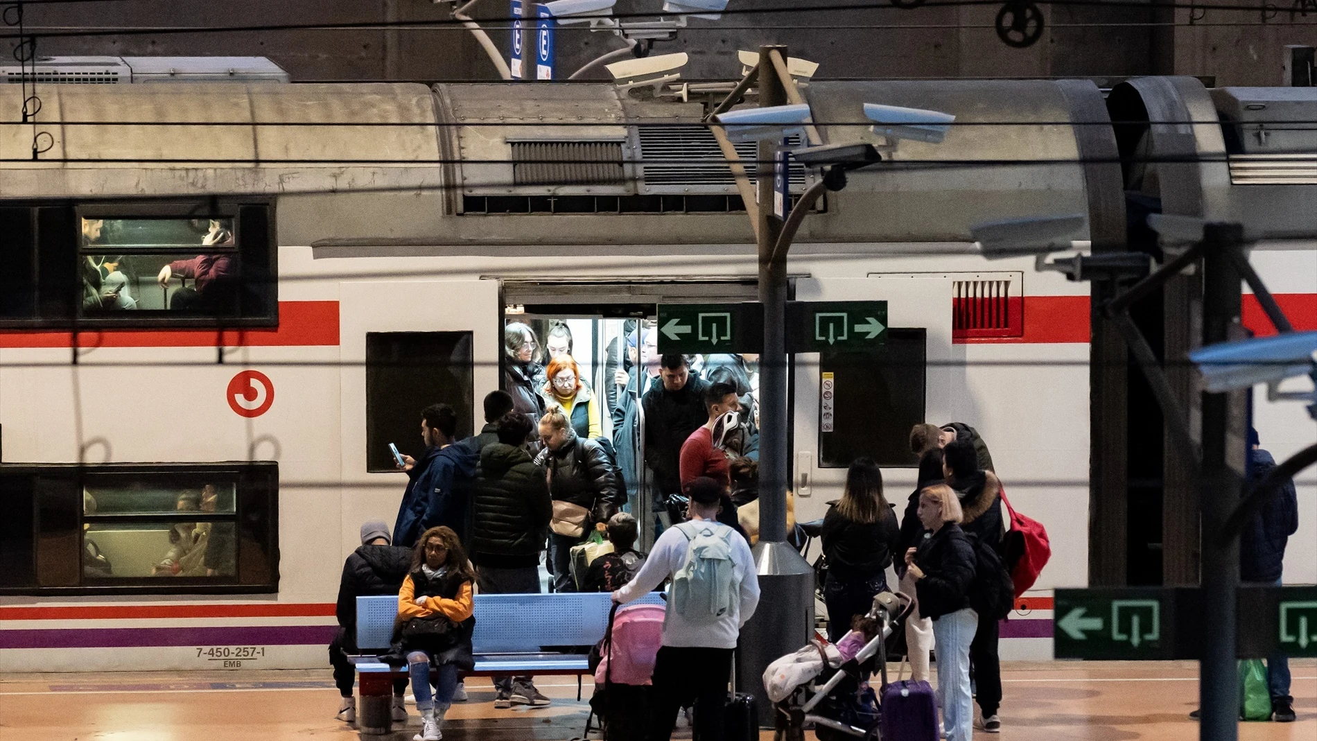 Imagen de archivo de la estación de Cercanías de Recoletos en Madrid
