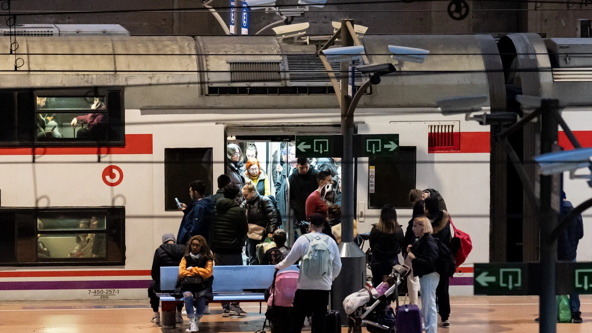 Imagen de archivo de la estación de Cercanías de Recoletos en Madrid