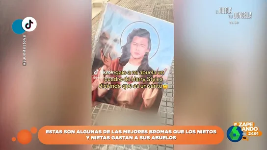 De un 'San Harry Styles' a ser portada de un videojuego: las mejores troleadas de unos nietos a sus abuelos De un 'San Harry Styles' a ser portada de un videojuego: las mejores troleadas de unos nietos a sus abuelos