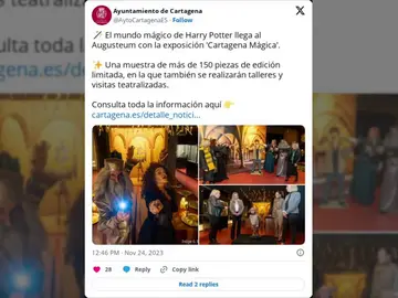 El mundo de Harry Potter llega a Murcia con Cartagena Mágica El mundo de Harry Potter llega a Murcia con Cartagena Mágica