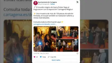 El mundo de Harry Potter llega a Murcia con Cartagena Mágica
