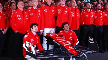 El equipo Ferrari