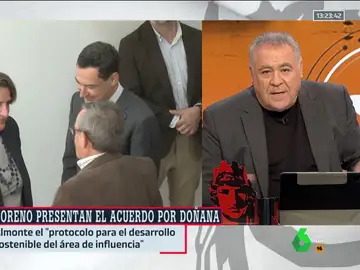 Ferreras, tras el acuerdo sobre Doñana: &quot;Se ha impuesto la racionalidad, es un milagro de Navidad&quot;