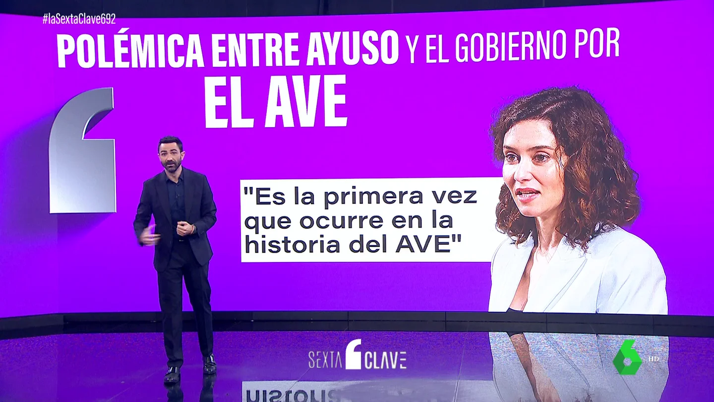 La polémica del AVE inventada por Ayuso: ¿una 'Cortina de Humo' a lo Robert de Niro? La polémica del AVE inventada por Ayuso: ¿una 'Cortina de Humo' a lo Robert de Niro?