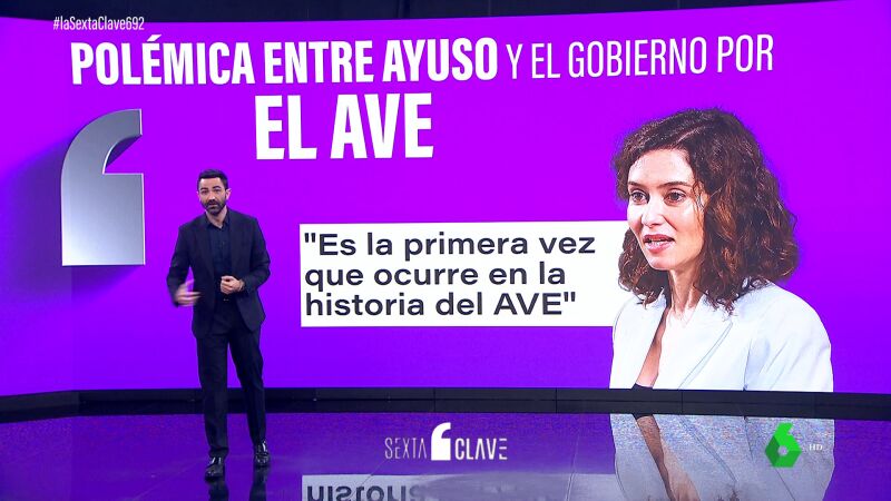 La polémica del AVE inventada por Ayuso: ¿una 'Cortina de Humo' a lo Robert de Niro?